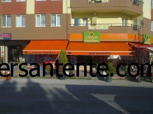 Mafsallı Tente - Market